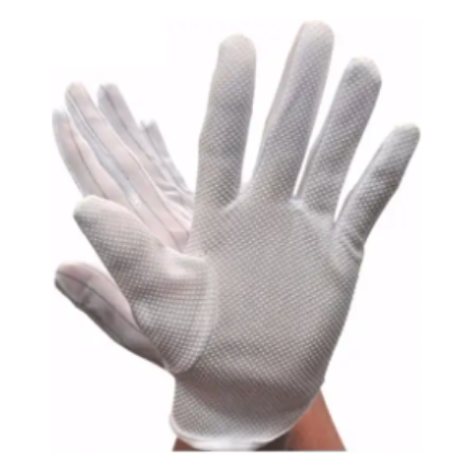 ESD Safe Stretch Nylon Gloves (With Dots)